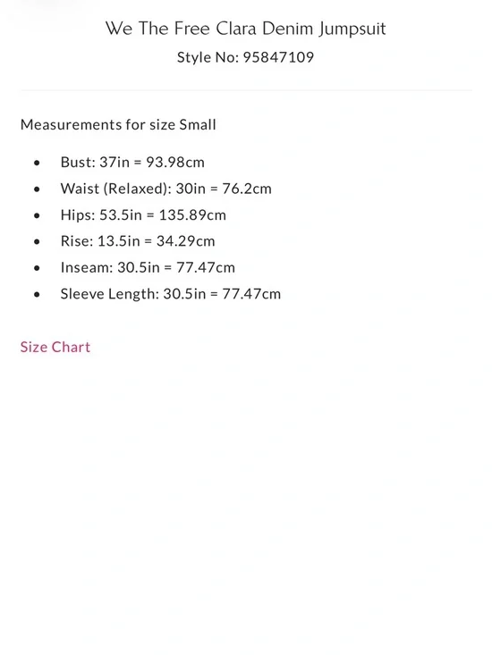 NWOT Free People We The Free Clara Denim Jumpsuit - Picture 2 of 6